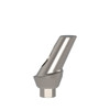 Angulated Esthetic Cemented Abutments 25 deg, 1 mm x 10 mm