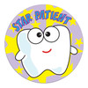 Kids Stickers Star Patient Tooth 100/Box