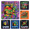 Kids Stickers Tmnt Mutant Mayhem 100/Box