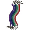 Assorted Bib Holders Jewel Tones, 6/Pkg