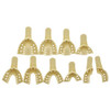 Disposable Impression Trays, Full & Partial Perforated Assorted, 120/Pkg.