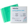 Latex Dental Dams 5" x 5", Thin, Green, 52/Box, 60