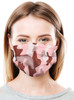 Daily Protective Camo Pink Ear Loop Masks 50/Box