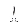 Black Line Curved Scissor 4.5 in Iris  (S18SCX)
