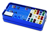 Split Kit Organizer Endo Blue Holds up to 139 Instruments and 28 Paper Points