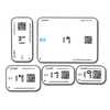 Air Techniques, Intraoral IDX PSP Size# 1 RFID Pack of 2, G3621