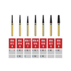 Coltene, Alpen FG #856.014 Coarse Grit, Round End Taper Diamond Bur, 5/Pack, R856C014FG, R856C014FG
