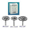 Abbott-Robinson Polishing Bristle Brushes #11 Standard Stiff 12/Pack