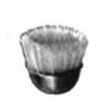 Buffalo Dental, Large Cup Std-Stiff  (Bulk Pkg. of 144) Abbott-Robinson HP Brushes, 6254