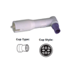 AllPro, Allpro Disposable Prophy Angle Soft Purple Square Ribbed & Webbed, 500/Box, 801-R-500