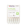 K-Type Files, 21mm, #45, 6/Pkg