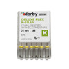 House Brand Deluxe Flex K Files, #8, 25mm, 6/Pkg