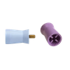 Young, Traditional Web™ Latex Free Soft Purple Snap-On Box of 144, 051801
