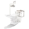 DCI, Reliance Swing Mount Pole w/Auto Dental Unit & Light Pole, Gray, RS4050