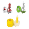 Pac-Dent, iMix Static/Dynamic Mixer, 380mL cartridge bayonet ring, Yellow, 2/Pack, PD-118R