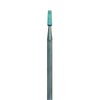 Shofu, Dura-Green Stones, 12/Pack, FG, Tapered Cylinder, TC1-FG, ISO # 020, 0109