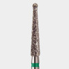 NeoDiamond Diamond Bur Friction Grip Coarse Round End Taper E164.011C,  10/Pack
