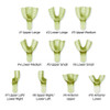 Mark3, Disposable Impression Trays #1 Upper Large 12/Pack, 100-1001