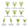 Mark3, Disposable Impression Trays #7 Upper Left - Lower Right 12/Pack, 100-1007