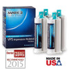 Mark3, VPS Impression Material Monophase Fast Set 50ml. Cartridges 4/Box, 100-3017
