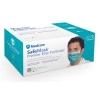 SafeMask Pro-Shield Earloop Masks, 25/Box, Teal