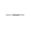Miltex, Heaney Tissue Forceps, 5-3/8, Cross SERR, 2X3 Teeth, 6-128