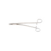 Miltex, Stratte Needle Holder 9, Double-Curved, Bent Shanks, 8-102