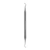 HuFriedy, #0/1 DE Plugger-Non Serrated Satin Steel, PLG0/16NS