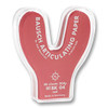 Bausch .008' (200 microns) RED Horseshoe shaped Articulating Paper, 50 Sheets