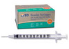 BD Ultra-Fine II Short Needle Insulin Syringe, 1 cc with 31 G x 5/16' (8 mm)