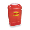 BD Sharps Collector X-Large 19.7 Qt. (5 Gal.) Large Funnel, Red