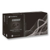 Carbon Nitrile Exam gloves: Medium Powder-Free 200/Pk Finger Textured, Black