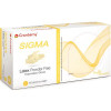 SIGMA Latex Gloves: LARGE Powder-Free, Textured, Non-Sterile 100/Box