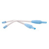 SAFE-FLO Saliva Ejector, Clear. 100/pk. Flexible aspirator tip and a built