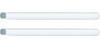 Crosstex Non-Vented Plastic High Volume Evacuation Tips, White. Case of 1000