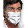 Ultra Sensitive FogFree SecureFit Earloop Face Mask w/Shield, White, 25/Bx