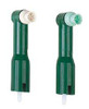 Denticator Original Green Prophy Angle with Soft Green Cup 4 Web Snap-On 500/Bx