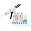 Honigum HEAVY Body Impression Material 4 - 50 ml Cartridges & Tips. Bright Blue