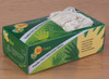 BeeSure Latex Exam Gloves: Medium, White, Non-Sterile, Powder-Free