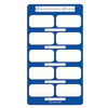 Perfect Pocket Film Mounts Vinyl/Blue 10 Window Bite Wing, Size 3, box of 100