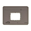 GreyLight Film Mounts Plastic/Grey 1 Window Horizontal, Size 2, box of 100