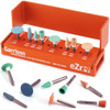 eZr Complete System (8 Pieces & Holder Block). Three-step diamond polishing