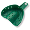 COE Spacer Trays #4D Medium Green Perforated Upper Full-Arch Plastic Impression