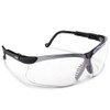 Uvex Genesis Safety Glasses - Black Frame Clear Lens. Have a cushioned, vented