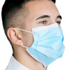 Infection ControlHouse Brand Dual Fit, Pleated, Ear-Loop Face Mask Blue, 50/Bx