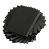 Infection ControlHouse Brand Patient Bibs BLACK 13' x 18' 2-Ply Paper/1-Ply Poly 500/Cs