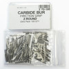 House Brand FG #2 Round Carbide Bur, clinic pack of 100 burs. (No Label)