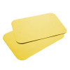 House Brand 8-1/2' x 12-1/4' YELLOW Ritter 'B' Paper Tray Cover, Box of 1000
