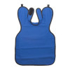 Infection ControlHouse Brand Lead Apron with Collar. Adult Style, Blue 1/Pk.