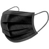 Infection ControlHouse Brand 3-Ply Black Disposable Face Mask, 50/Pk